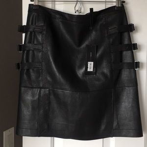 Leather skirt